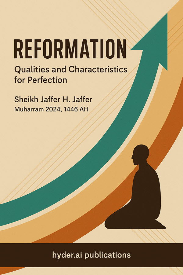 Book cover: Reformation by Sheikh Jaffer H. Jaffer